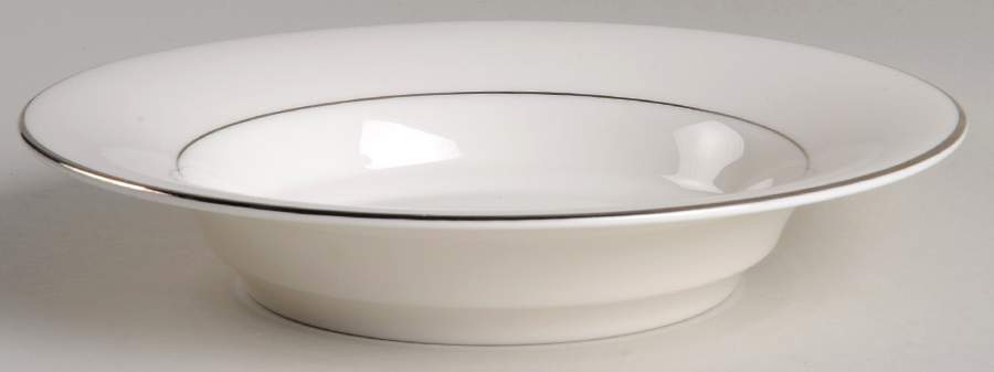 Silver Tiara Rim Soup Bowl by Princess - Empcraft (USA)-1