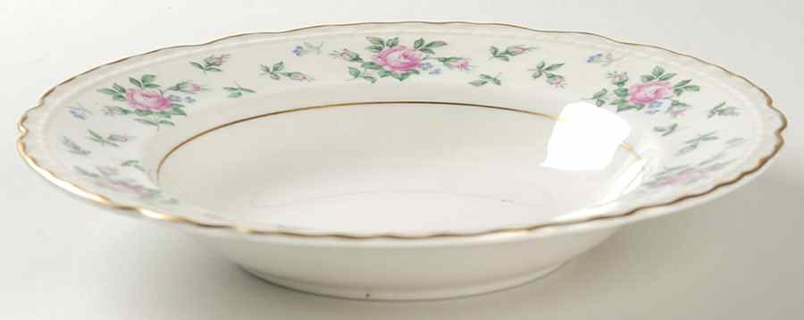 Sweet Briar Rim Soup Bowl by Princess - Empcraft (USA)-1