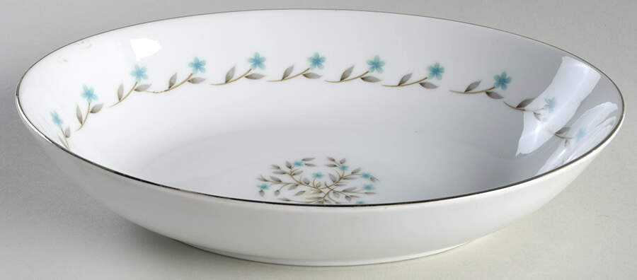 Allegro 10" Oval Vegetable Bowl by Princess (Japan)-1