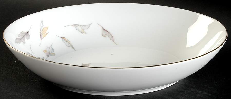 Autumn Leaves 10" Oval Vegetable Bowl by Princess (Japan)-1