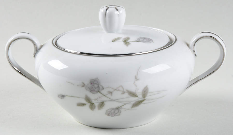 Gloria Sugar Bowl & Lid by Princess (Japan)-1