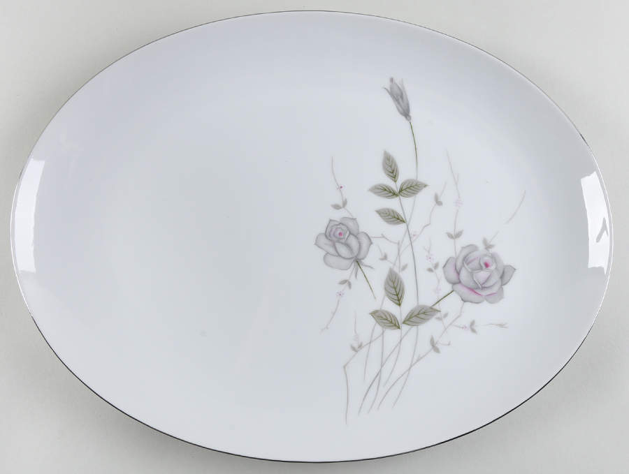 Gloria 14" Oval Serving Platter by Princess (Japan)-1