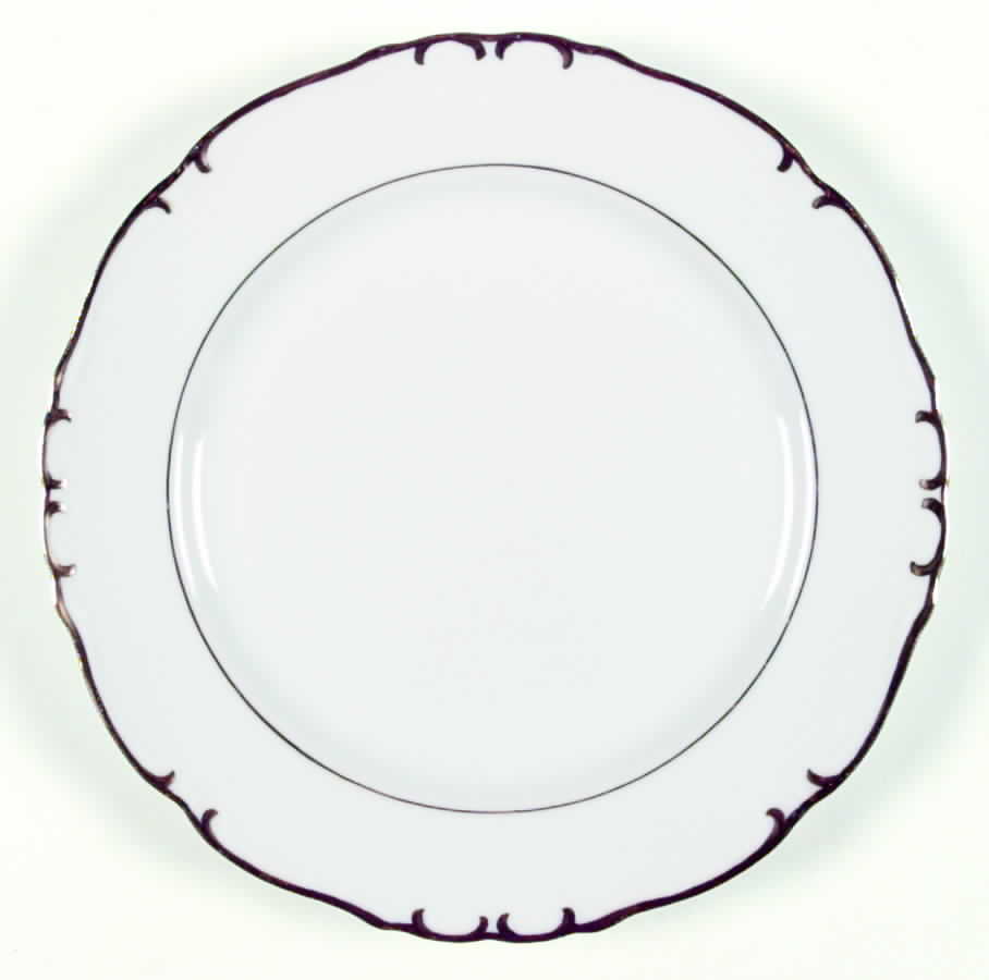 Golden Baroque Dinner Plate by Princess (Japan)-1