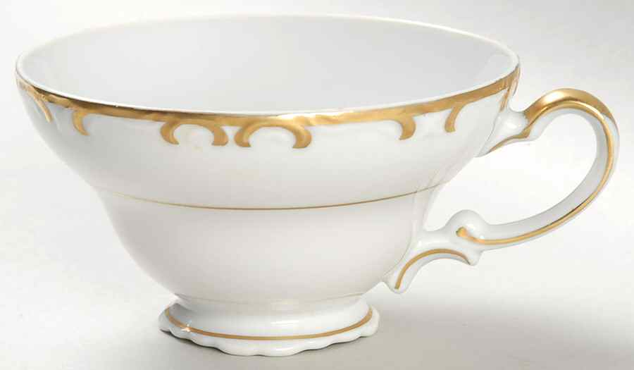 Golden Baroque Footed Cup by Princess (Japan)-1