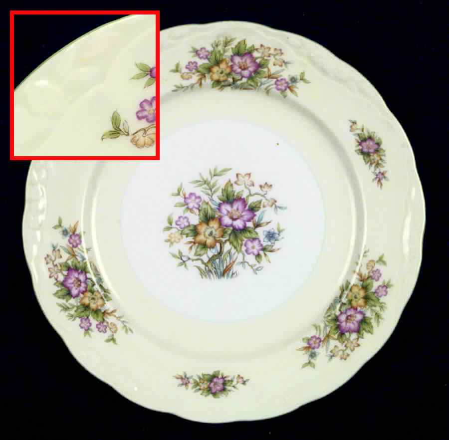PRJ1 Dinner Plate by Princess (Japan)-1
