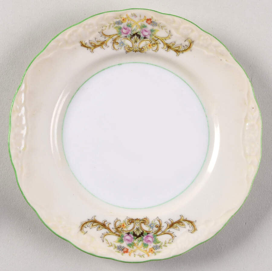 PRJ3 (JAPAN) Bread & Butter Plate by Princess (Japan)-1