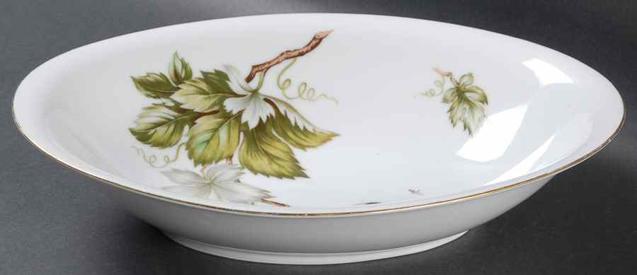 Woodsong (Japan) 10" Oval Vegetable Bowl by Princess (Japan)-1