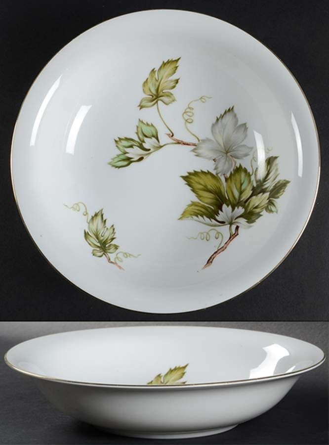 Woodsong (Japan) 9" Round Vegetable Bowl by Princess (Japan)-1