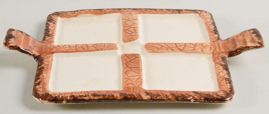 Ye Olde Cottage Tray for Egg Cup Holder (4 Spaces) by Price Kensington-1