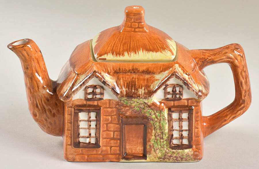 Ye Olde Cottage Mini Teapot & Lid by Price Kensington-1