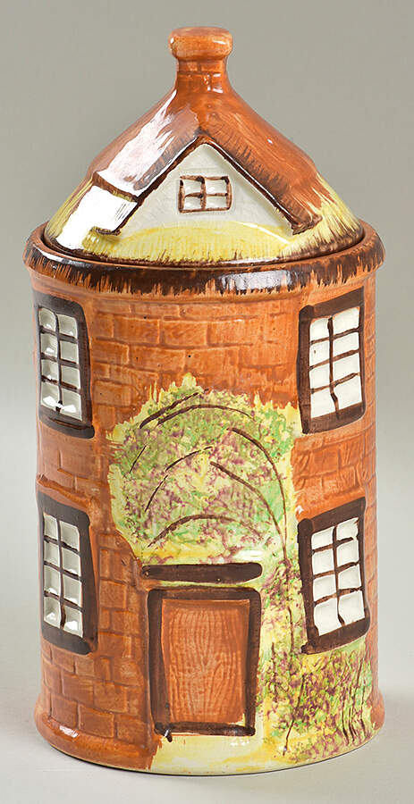 Ye Olde Cottage Candy Jar & Lid by Price Kensington-1