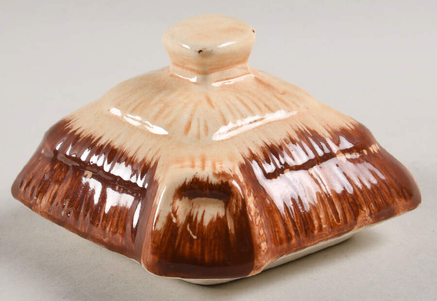 Ye Olde Cottage Lid for Mini Sugar Bowl by Price Kensington-1