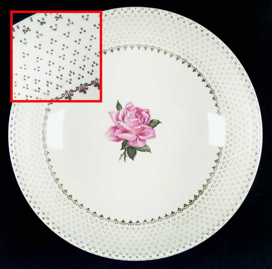 Romance Rose Dinner Plate by Prim Rose-1