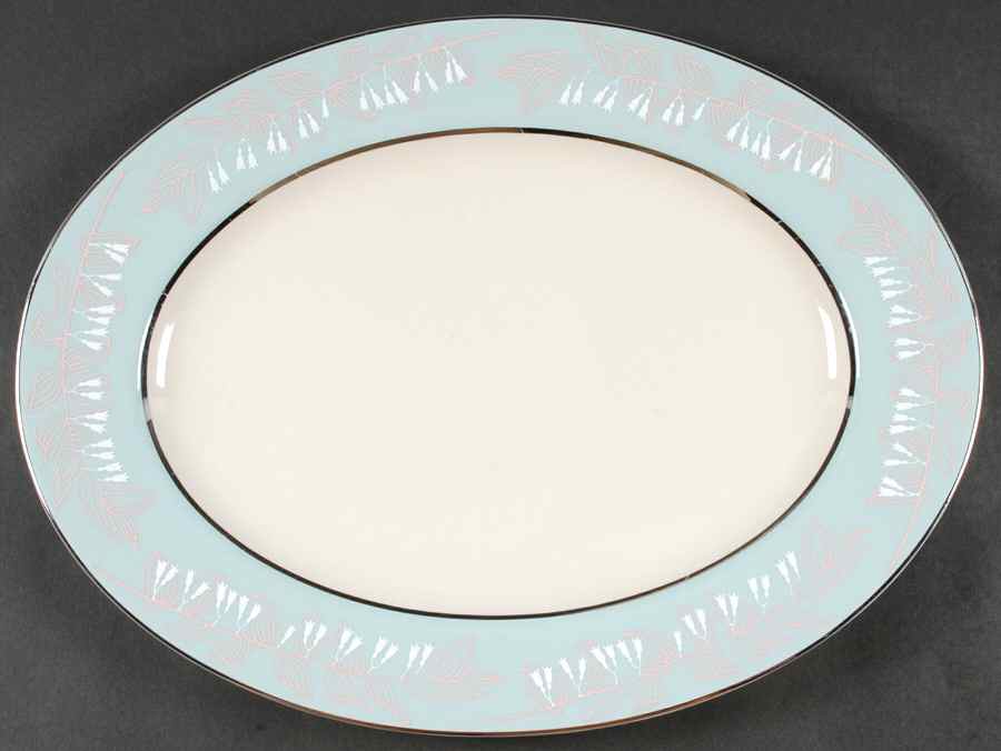 Foxhall 15" Oval Serving Platter by Nancy Prentiss-1