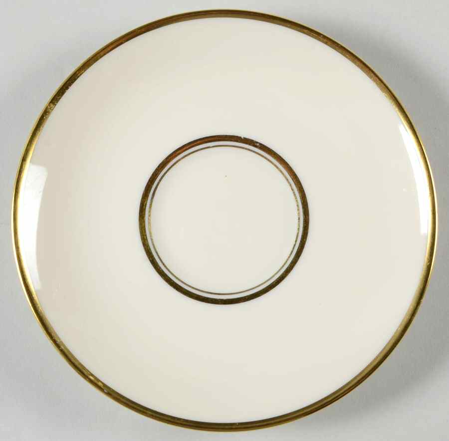 Golden Ring Saucer by Nancy Prentiss-1