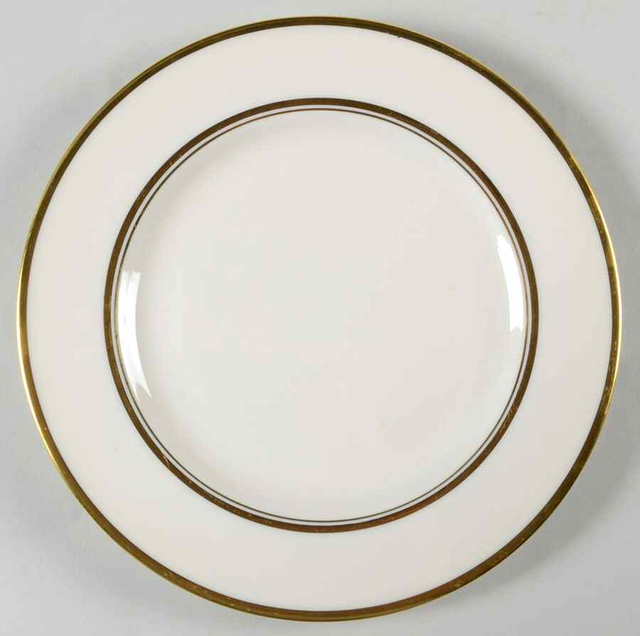 Golden Ring Salad Plate by Nancy Prentiss-1