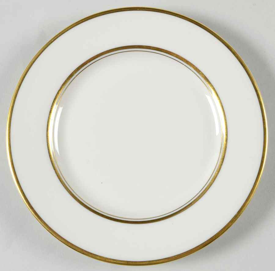 Golden Ring Bread & Butter Plate by Nancy Prentiss-1