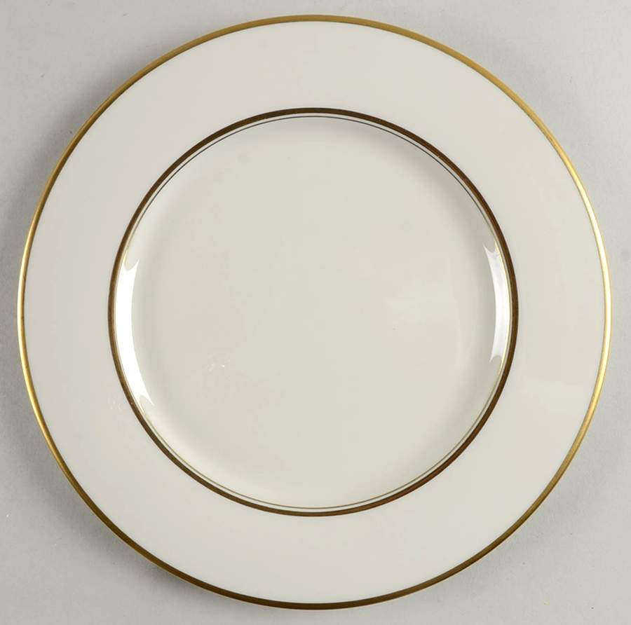 Golden Ring Dinner Plate by Nancy Prentiss-1