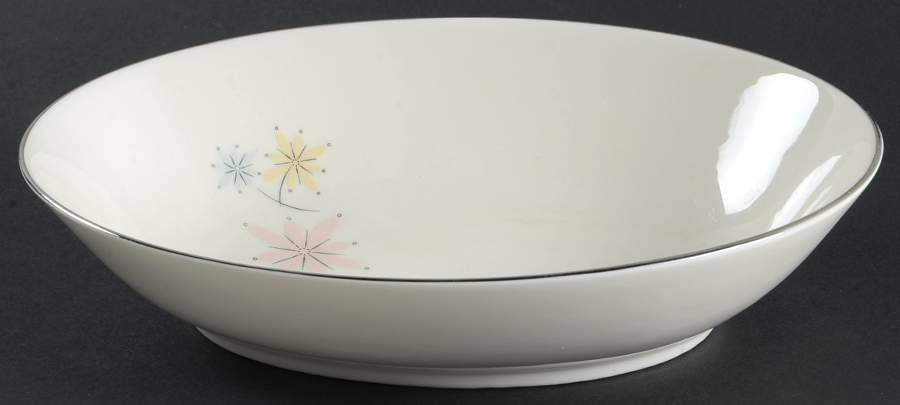 Pastella 9" Oval Vegetable Bowl by Nancy Prentiss-1