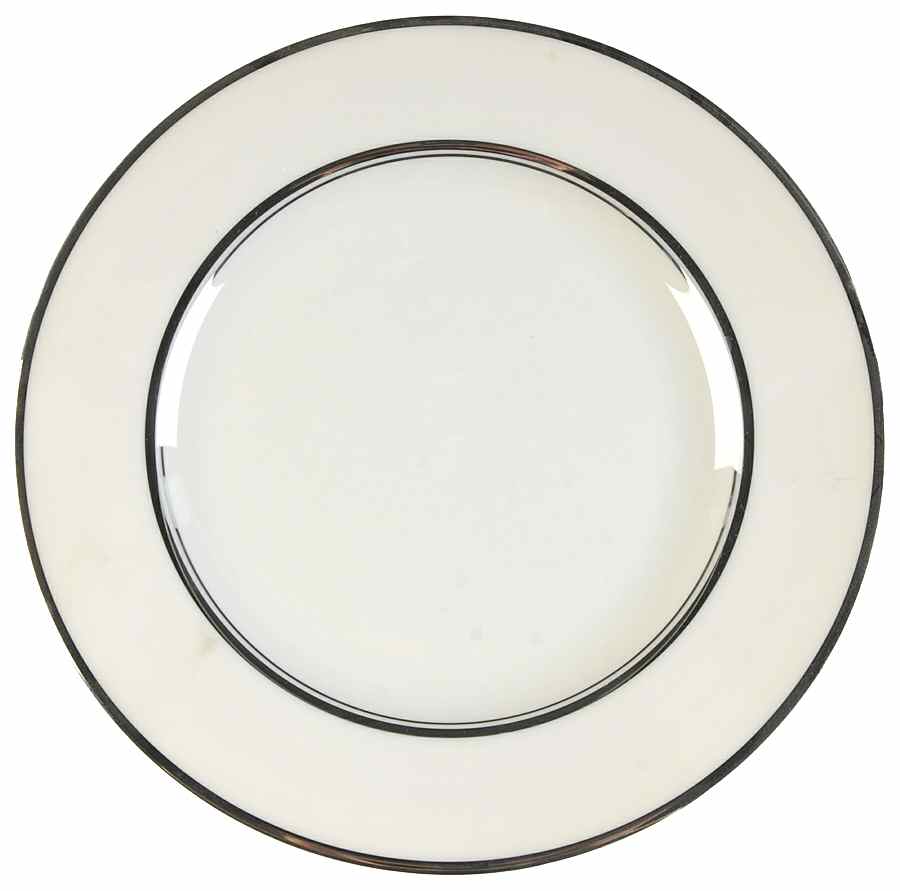 Silver Sonnet Salad Plate by Nancy Prentiss-1