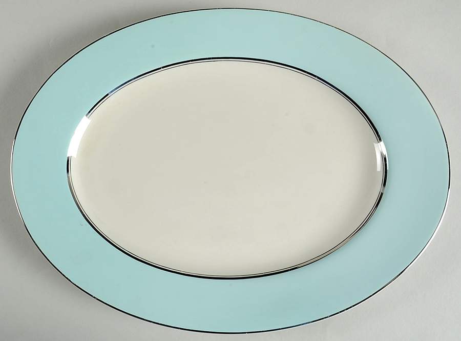 Skyridge 15" Oval Serving Platter by Nancy Prentiss-1