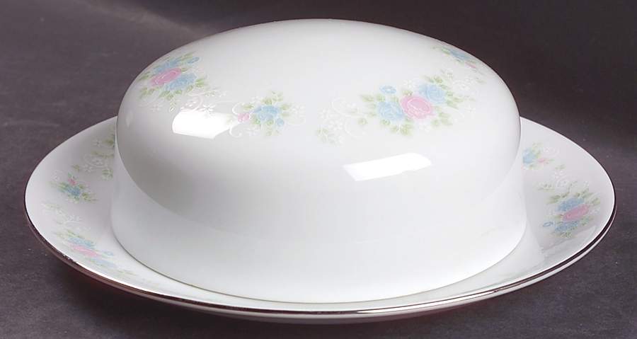China Garden Round Covered Butter by Prestige (China)-1