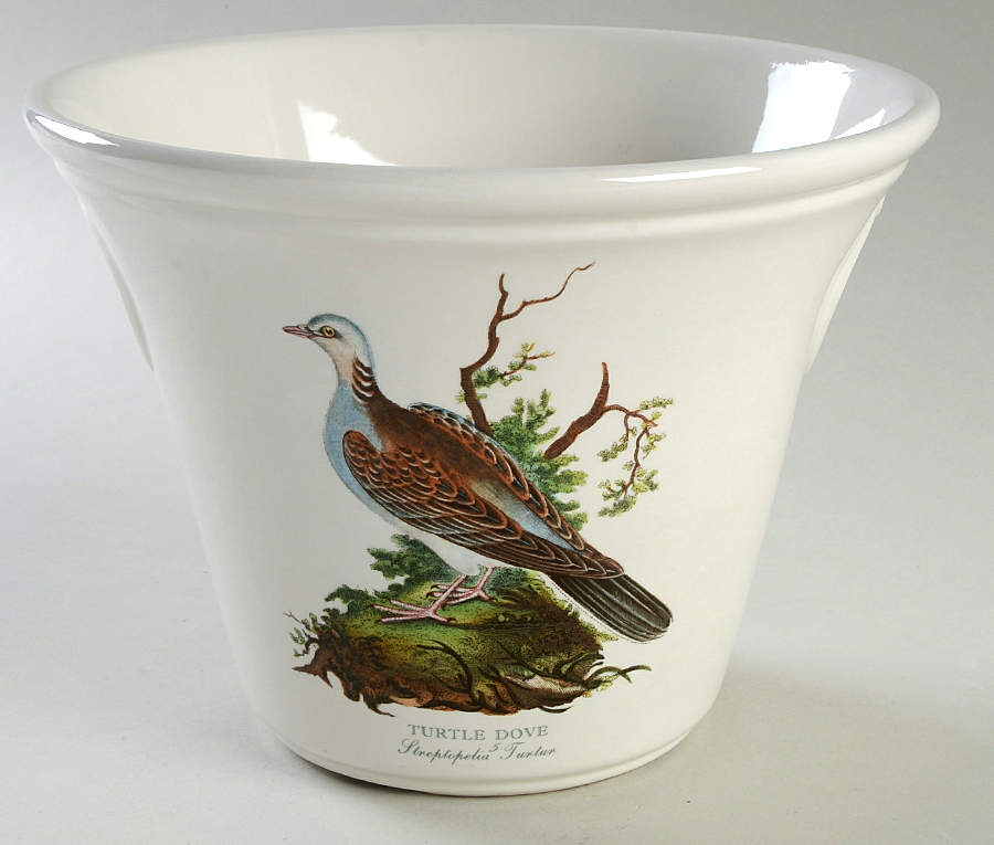Birds of Britain 7" Flared Planter by Portmeirion-1