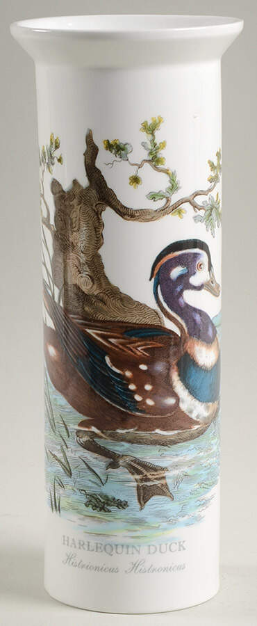 Birds of Britain 9" Serif Vase by Portmeirion-1