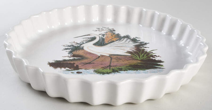 Birds of Britain 12" Quiche by Portmeirion-1