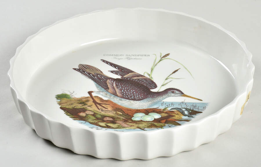 Birds of Britain 10" Quiche by Portmeirion-1