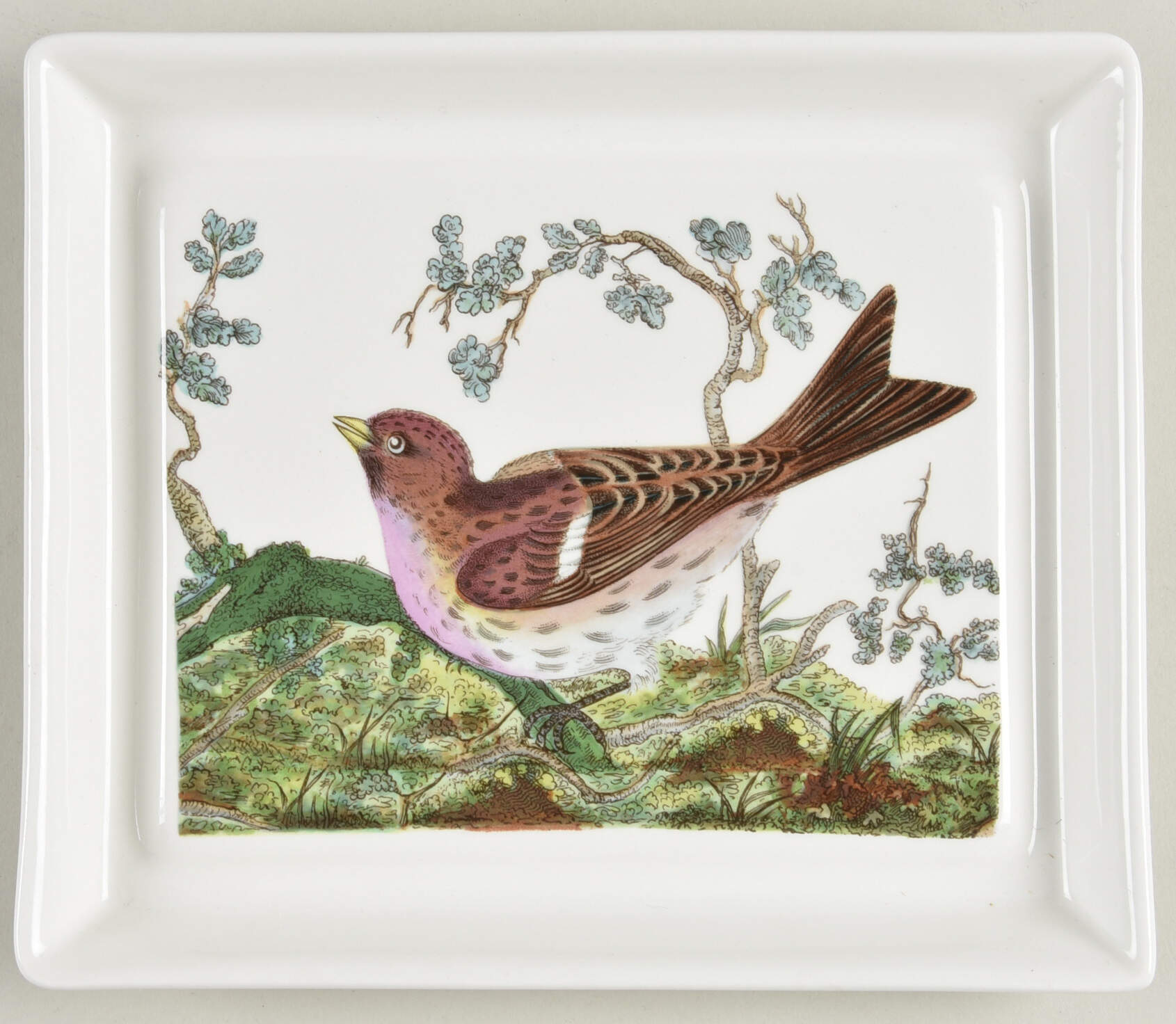 Birds of Britain Lid for Half Pound Butter by Portmeirion-1