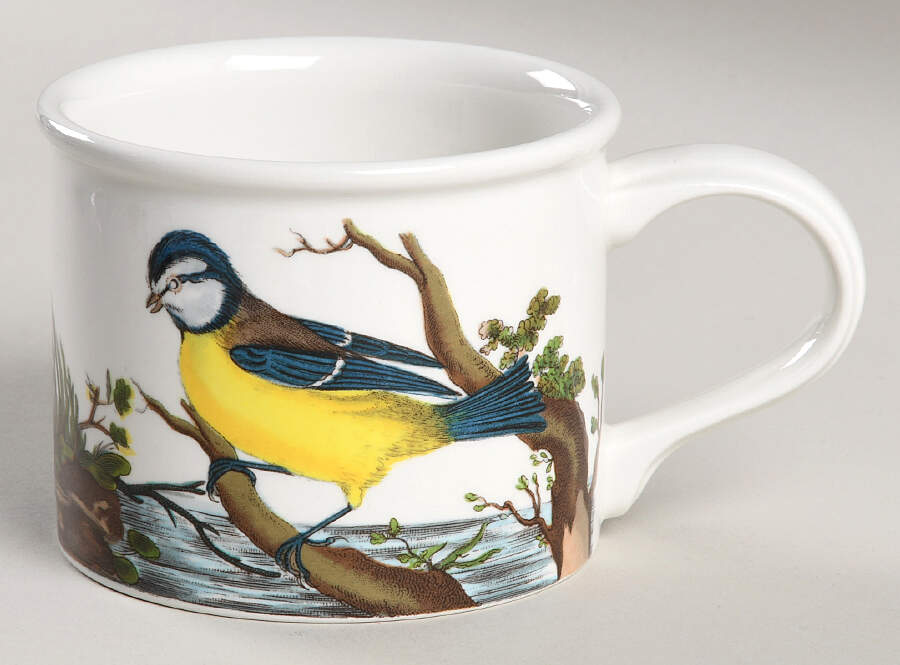 Birds of Britain Flat Drum Cup (For Green Band Set) by Portmeirion-1
