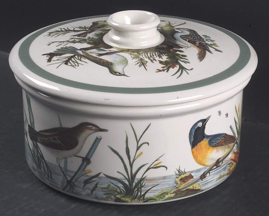 Birds of Britain 1.5 Qt Rd Cov Drum Casserole/Vegetable/Souffle by Portmeirion-1