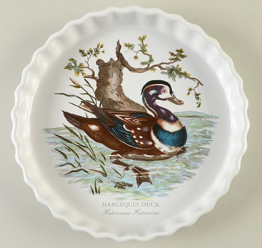 Birds of Britain 8" Quiche by Portmeirion-1