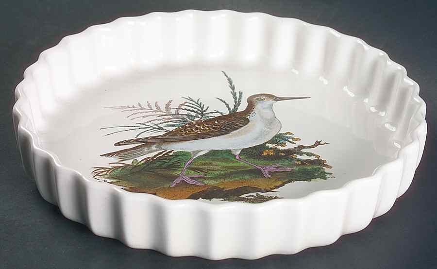 Birds of Britain 9" Quiche by Portmeirion-1