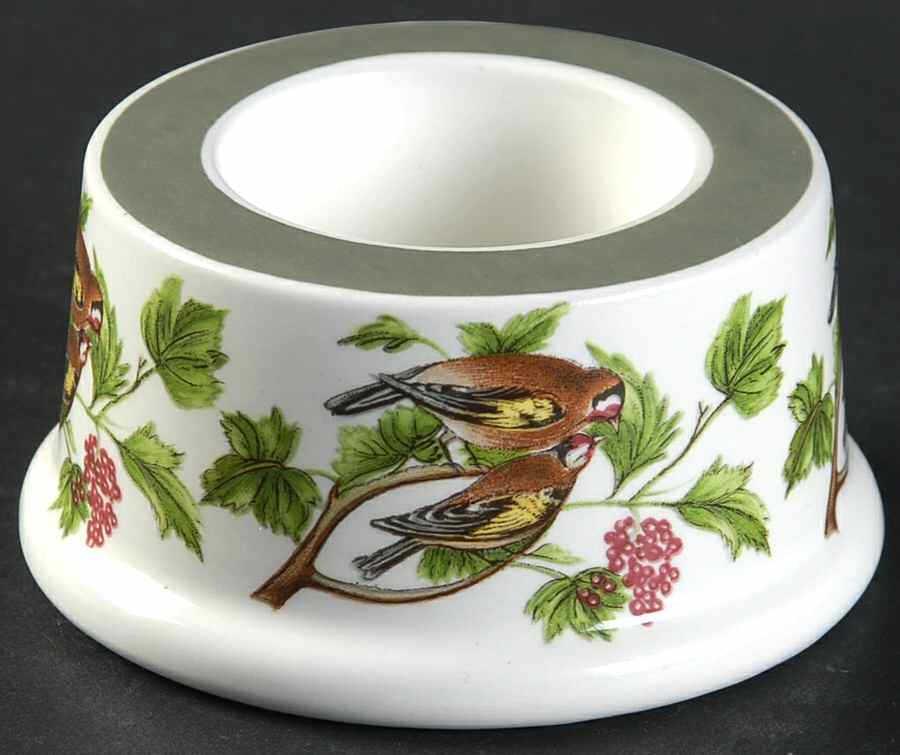 Birds of Britain Egg Holder with Green Band by Portmeirion-1