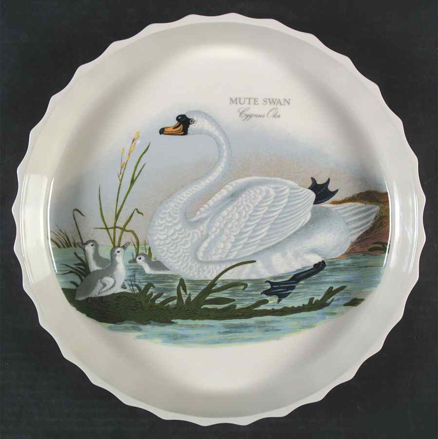 Birds of Britain 12" Quiche by Portmeirion-1
