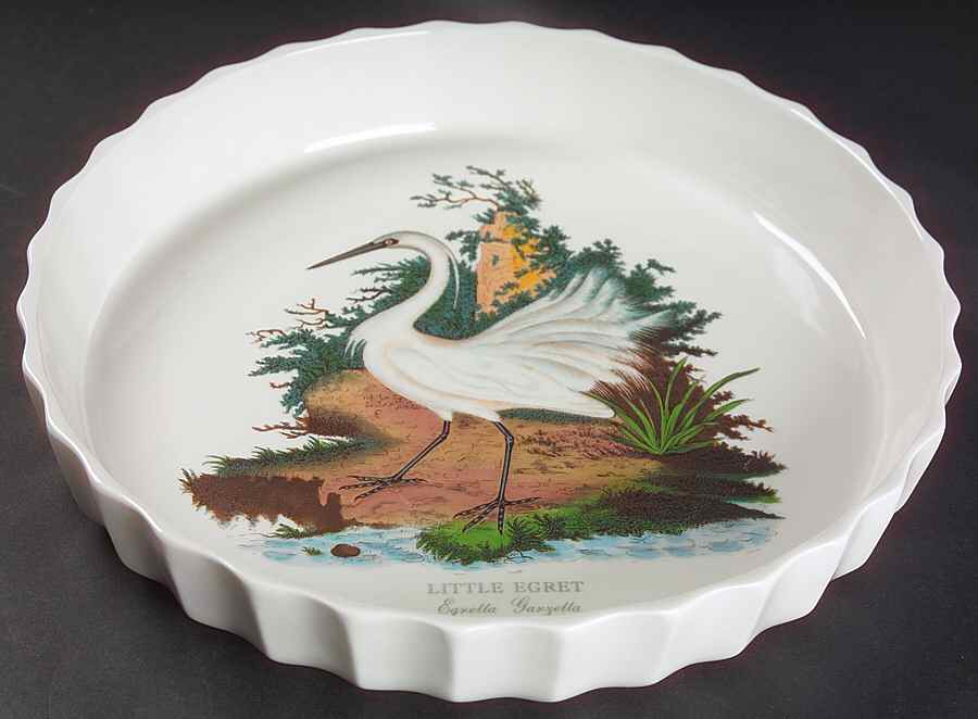 Birds of Britain 11'' Quiche by Portmeirion-1