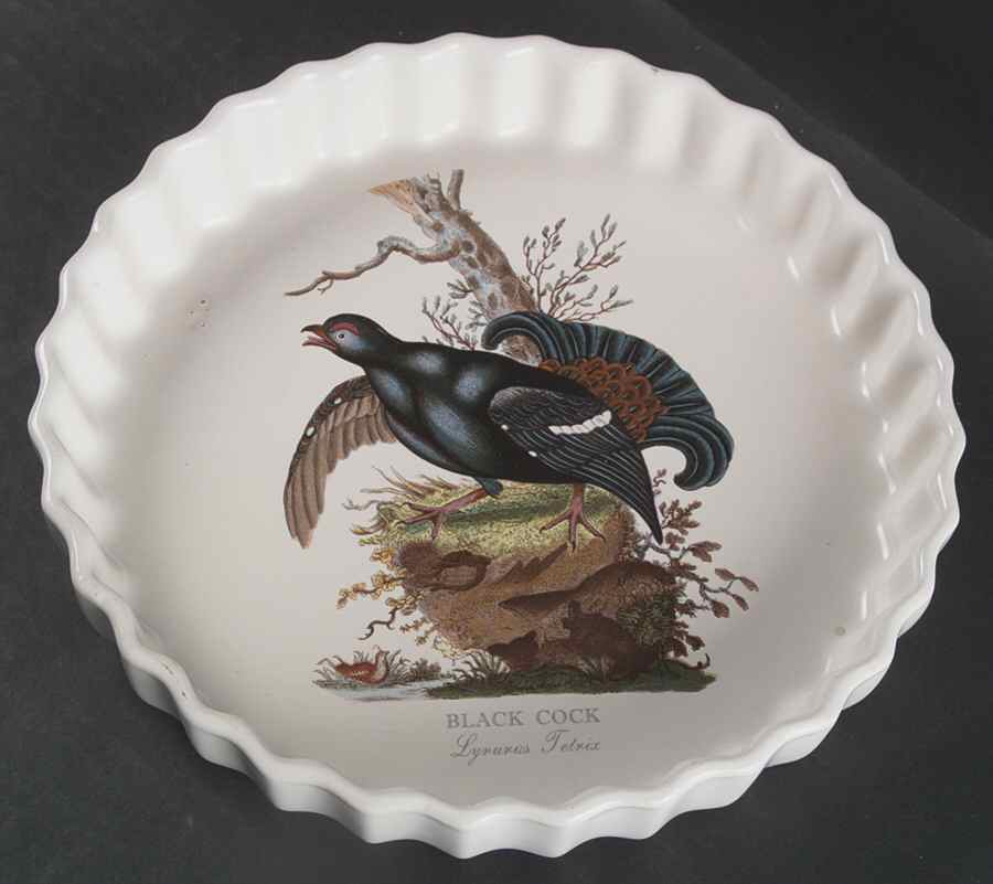 Birds of Britain 9" Quiche by Portmeirion-1