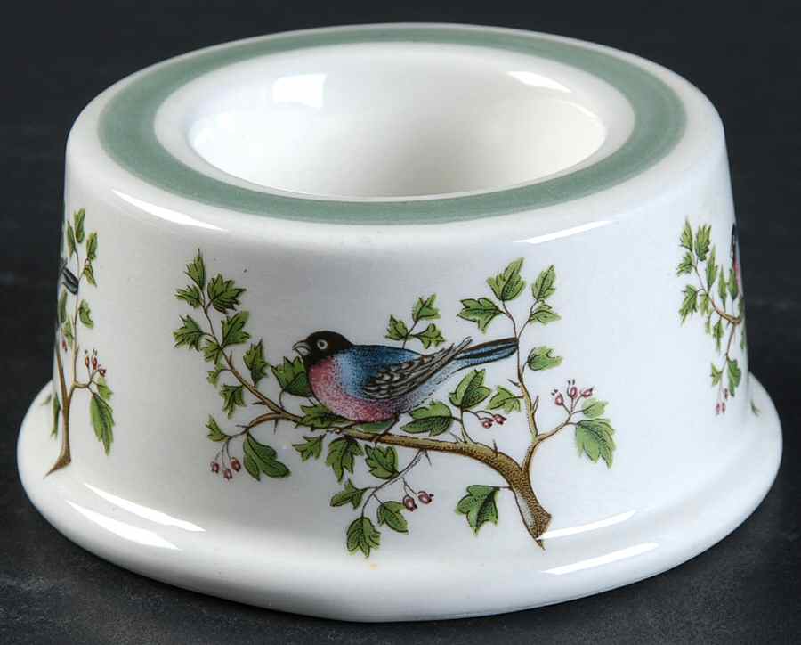 Birds of Britain Egg Holder with Green Band by Portmeirion-1
