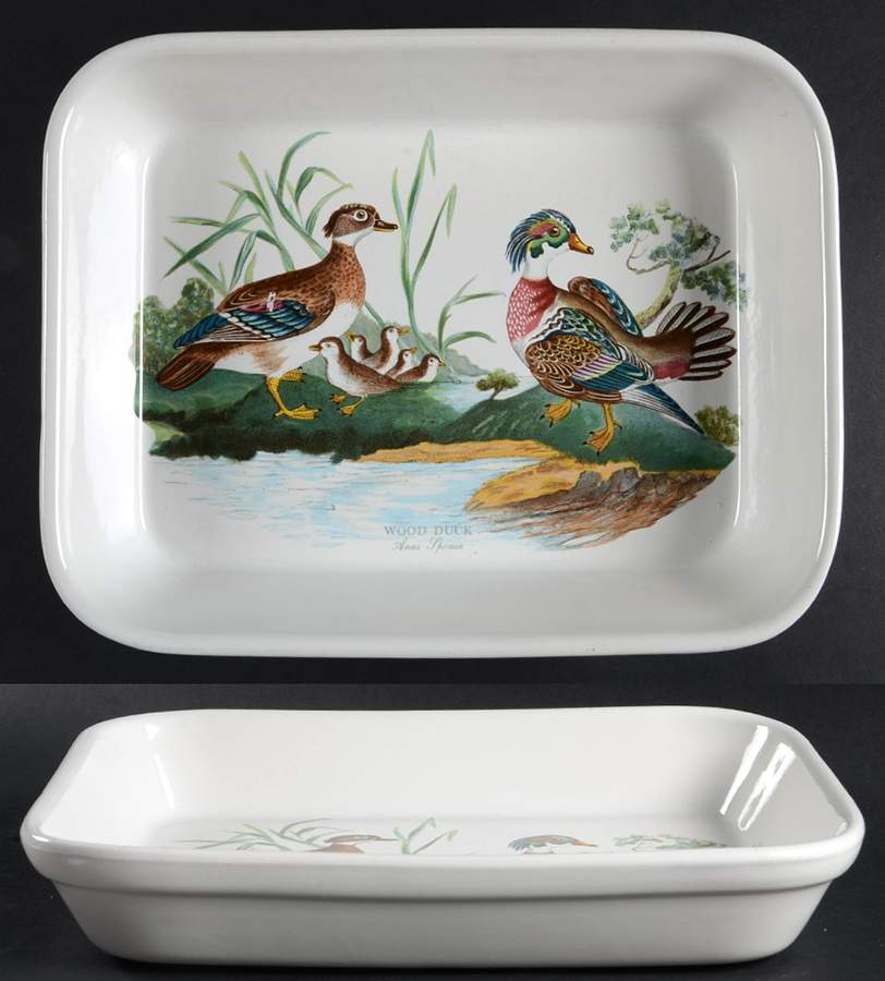 Birds of Britain 12" Lasagna by Portmeirion-1