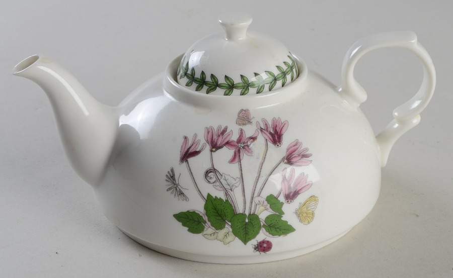 Botanic Garden Teapot for Individual Teapot & Lid with Cup by Portmeirion-1