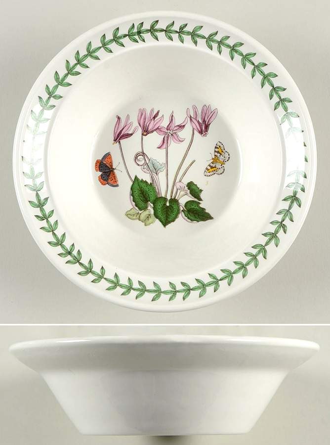 Botanic Garden Rim Cereal/Oatmeal Bowl by Portmeirion-1