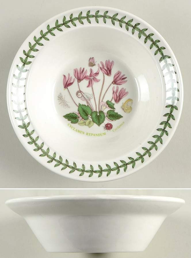 Botanic Garden Rim Cereal/Oatmeal Bowl by Portmeirion-1