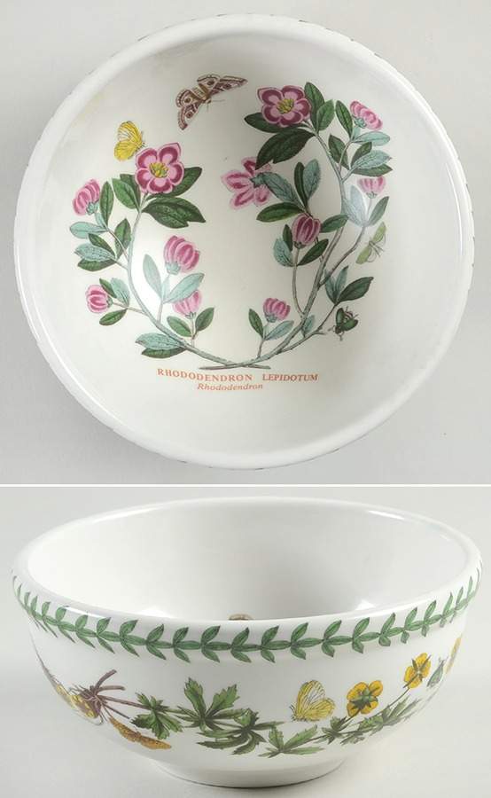 Botanic Garden Individual Salad/Dessert/Fruit Bowl by Portmeirion-1