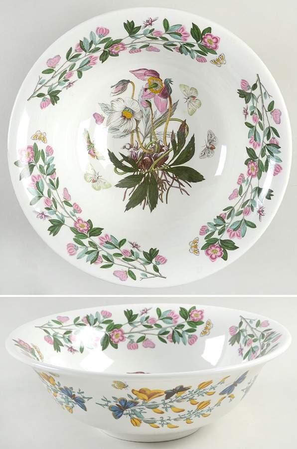 Botanic Garden 11" Basin Bowl by Portmeirion-1