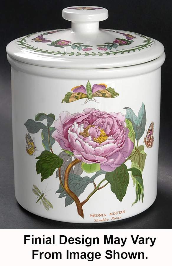 Botanic Garden Cookie Jar & Lid by Portmeirion-1