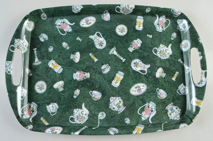 Botanic Garden 18" Scattered Melamine Serving Tray by Portmeirion-1