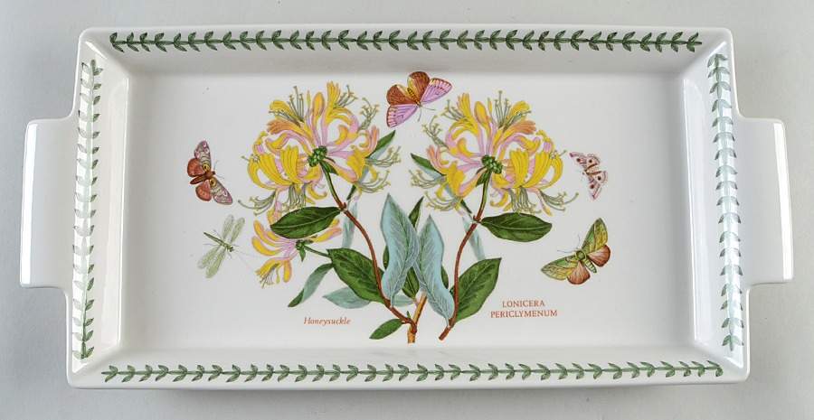 Botanic Garden Large Handled Sandwich Tray (Fire & Ice) by Portmeirion-1