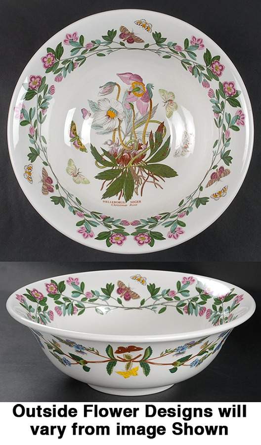 Botanic Garden 11" Basin Bowl by Portmeirion-1